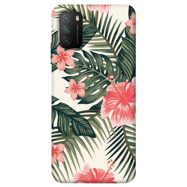 

Чехол itsPrint Tropic flowers для Xiaomi Poco M3