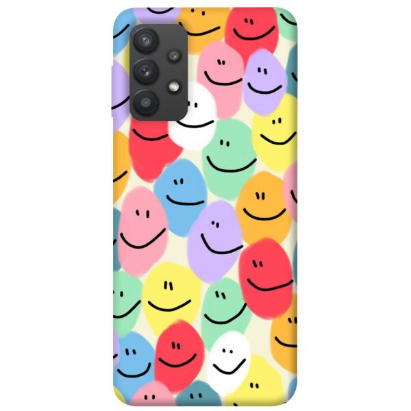 

Чехол itsPrint Разноцветные смайлы для Samsung Galaxy A32 (A325F) 4G