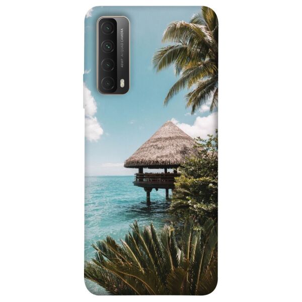 

Чехол itsPrint Тропический остров для Huawei P Smart (2021)