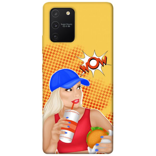 

Чехол itsPrint Wow burger для Samsung Galaxy S10 Lite