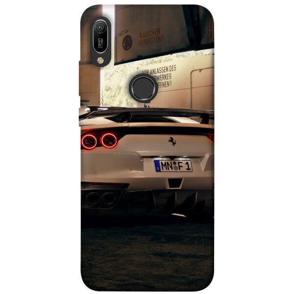 

Чехол itsPrint White Ferrari для Huawei Y6 (2019)