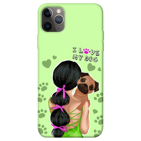 

Чехол itsPrint Love my dog для Apple iPhone 12 Pro (6.1")
