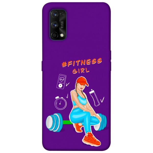 

Чехол itsPrint Fitness girl для Realme 7 Pro