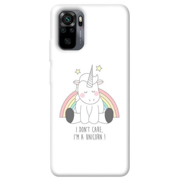 

Чехол itsPrint I don't care для Xiaomi Redmi Note 10