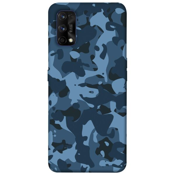 

Чехол itsPrint Синий камуфляж для Realme 7 Pro