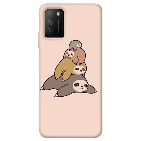 

Чехол itsPrint Ленивцы для Xiaomi Poco M3
