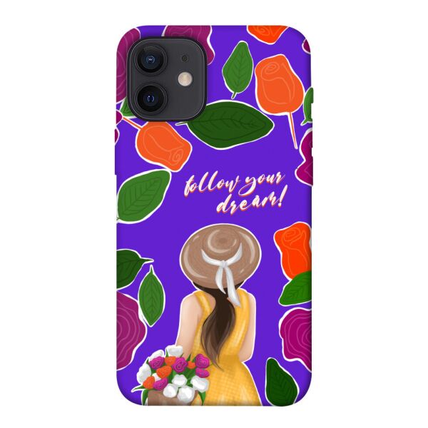

Чехол itsPrint Girl dreamer для Apple iPhone 12 mini (5.4")