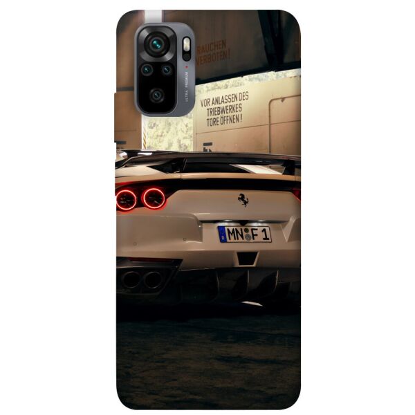 

Чехол itsPrint White Ferrari для Xiaomi Redmi Note 10