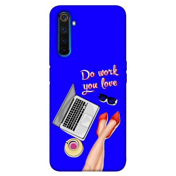 

Чехол itsPrint Do work you love для Realme 6 Pro