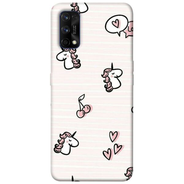 

Чехол itsPrint Паттерн единороги 4 для Realme 7 Pro