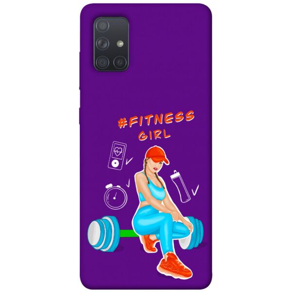 

Чехол itsPrint Fitness girl для Samsung Galaxy A71