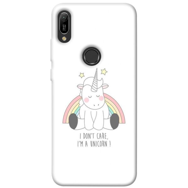 

Чехол itsPrint I don't care для Huawei Y6 (2019)