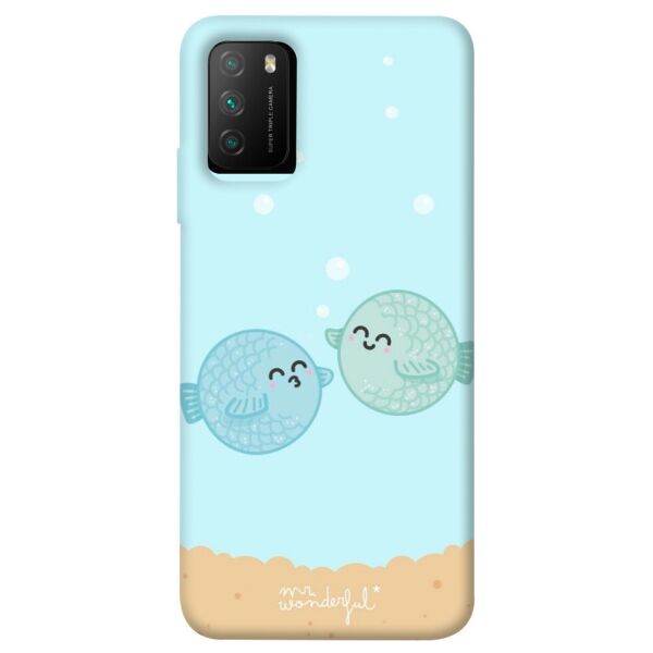 

Чехол itsPrint Две рыбки для Xiaomi Poco M3