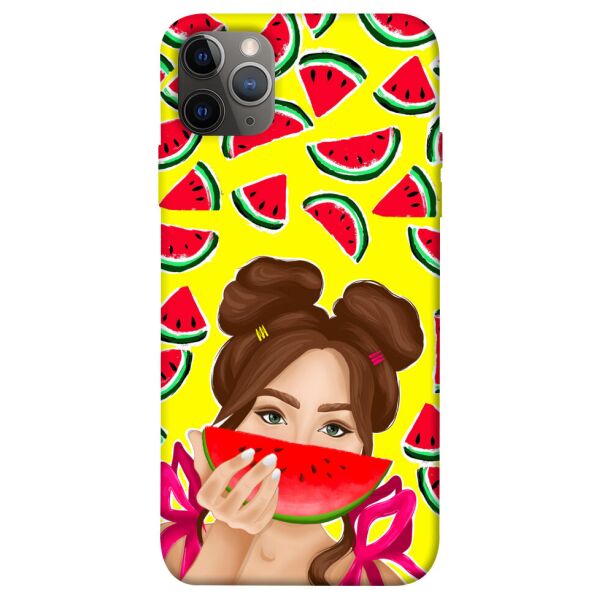 

Чехол itsPrint Watermelon girl для Apple iPhone 12 Pro (6.1")