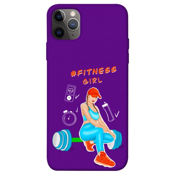 

Чехол itsPrint Fitness girl для Apple iPhone 12 Pro Max (6.7")