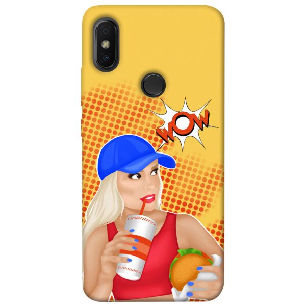 

Чехол itsPrint Wow burger для Xiaomi Redmi S2