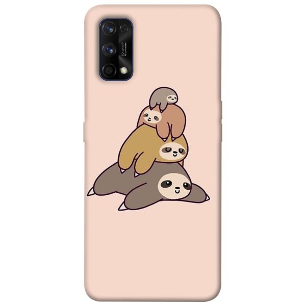 

Чехол itsPrint Ленивцы для Realme 7 Pro