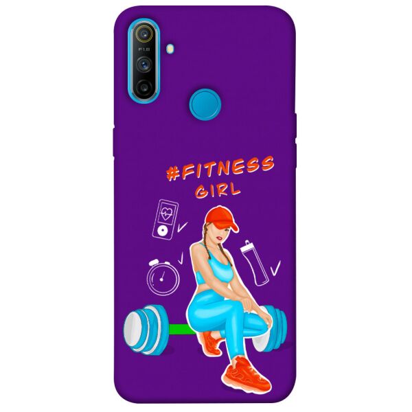 

Чехол itsPrint Fitness girl для Realme C3