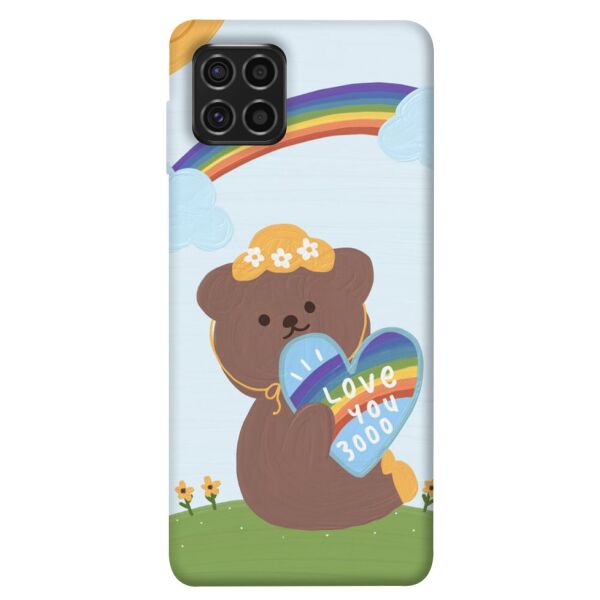 

Чехол itsPrint Мишка с сердцем для Samsung Galaxy M62