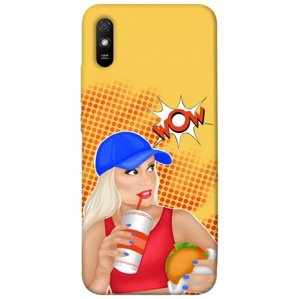 

Чехол itsPrint Wow burger для Xiaomi Redmi 9A