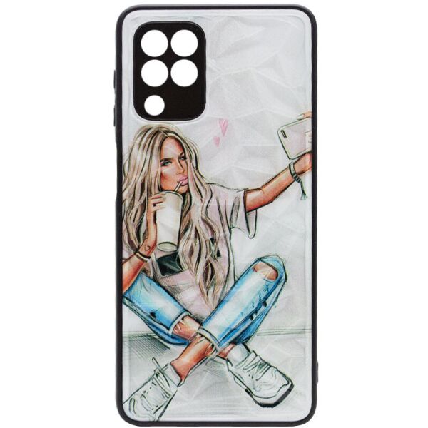 

TPU+PC чехол Prisma Ladies для Samsung Galaxy M32 Selfie