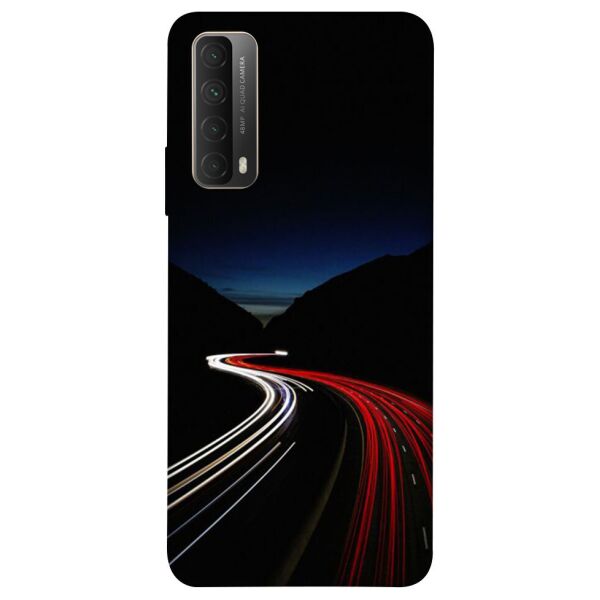 

Чехол itsPrint Красно-белая дорога для Huawei P Smart (2021)