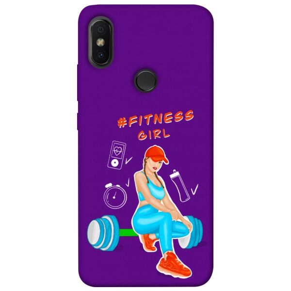 

Чехол itsPrint Fitness girl для Xiaomi Redmi S2