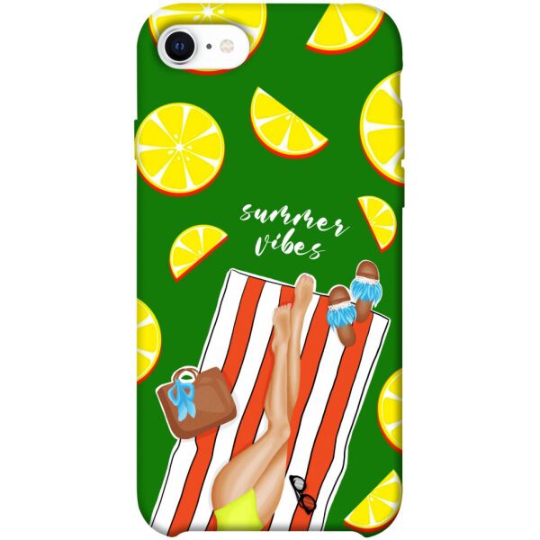 

Чехол itsPrint Summer girl для Apple iPhone SE (2020)