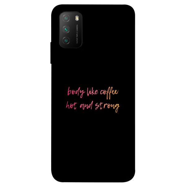 

Чехол itsPrint Body like coffee для Xiaomi Poco M3