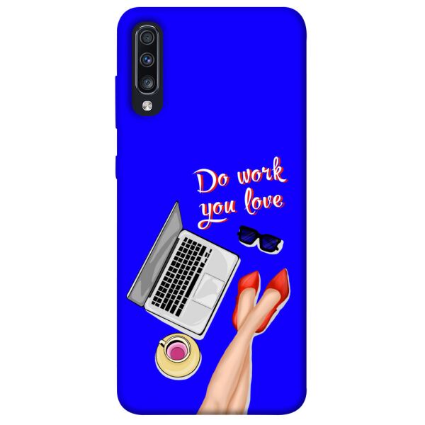 

Чехол itsPrint Do work you love для Samsung Galaxy A70 (A705F)