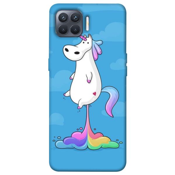 

Чехол itsPrint Единорог с радугой 2 для Oppo Reno 4 Lite