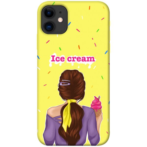 

Чехол itsPrint Ice cream girl для Apple iPhone 11 (6.1")