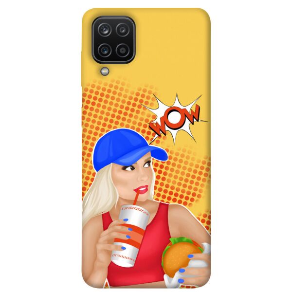 

Чехол itsPrint Wow burger для Samsung Galaxy A12