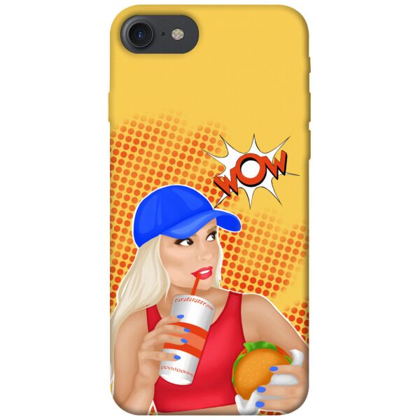 

Чехол itsPrint Wow burger для Apple iPhone 7 / 8 (4.7")