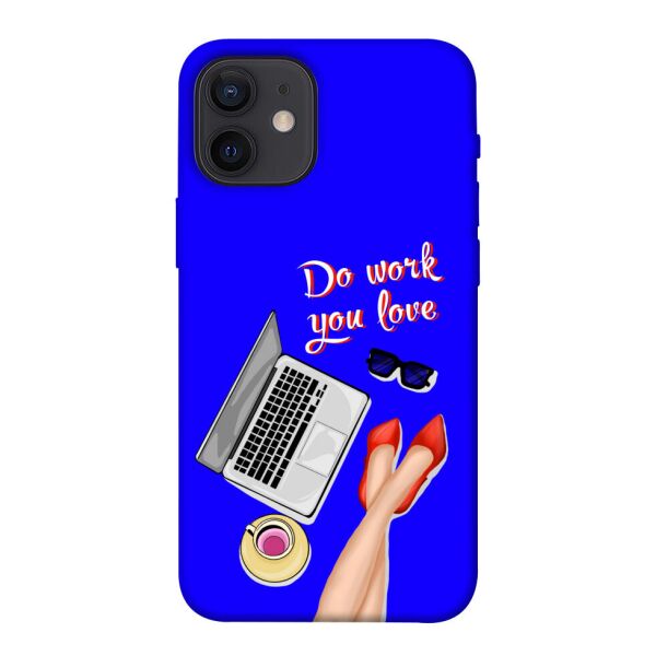 

Чехол itsPrint Do work you love для Apple iPhone 12 mini (5.4")