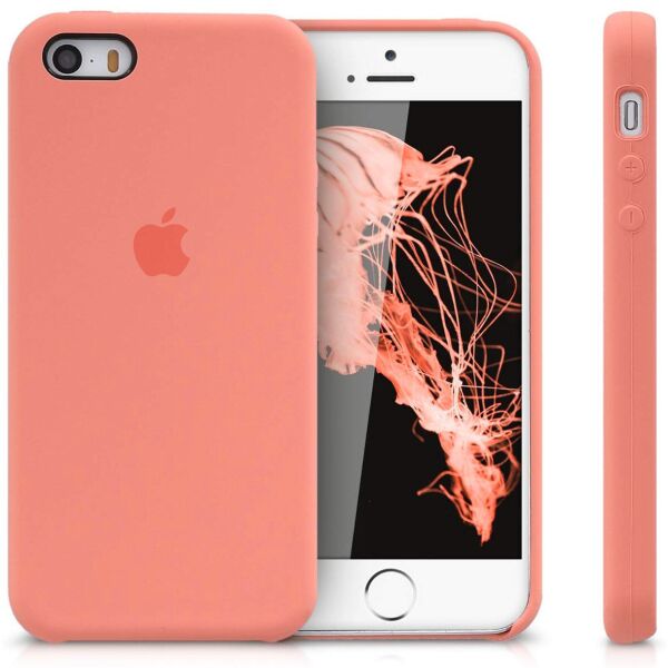

Чехол Silicone Case (AA) для Apple iPhone 5/5S/SE Розовый / Barbie pink