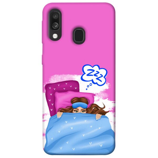 

Чехол itsPrint Sleepу girl для Samsung Galaxy A40 (A405F)