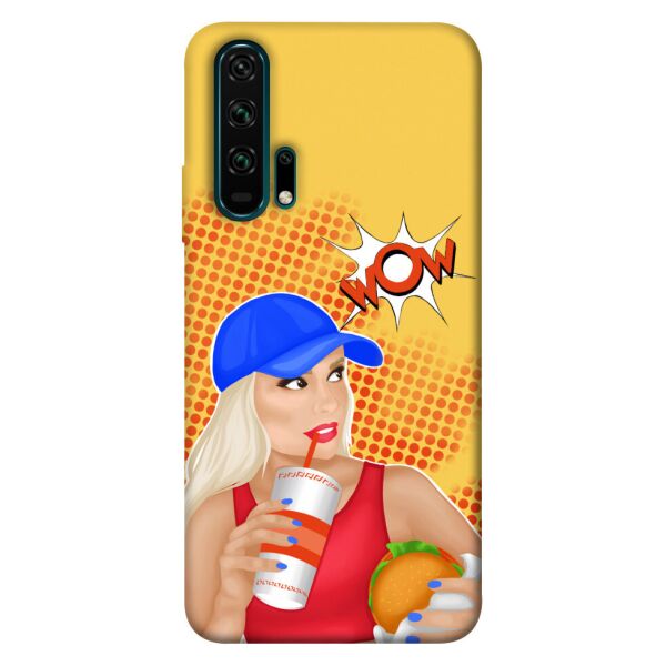 

Чехол itsPrint Wow burger для Huawei Honor 20 Pro