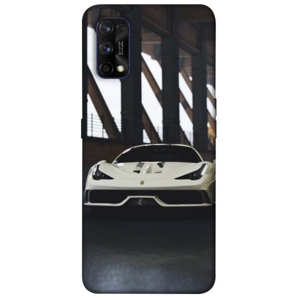 

Чехол itsPrint White sportcar для Realme 7 Pro