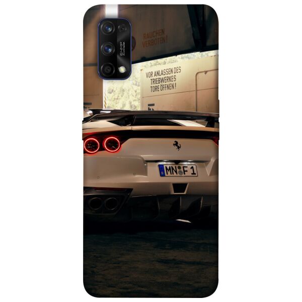 

Чехол itsPrint White Ferrari для Realme 7 Pro