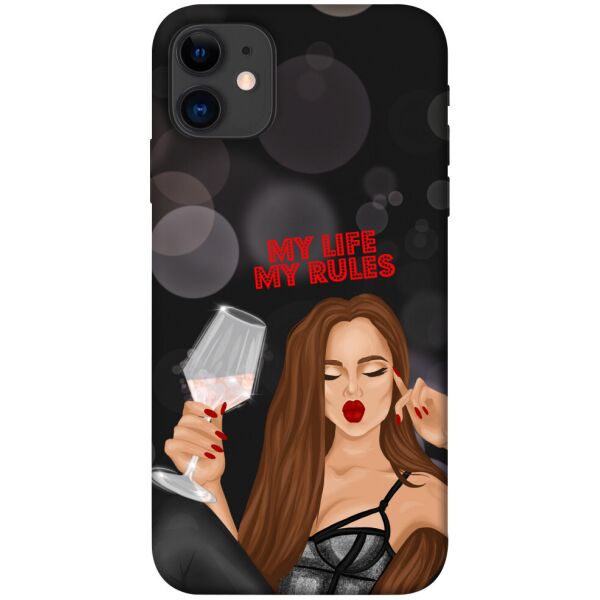 

Чехол itsPrint My life my rules для Apple iPhone 11 (6.1")