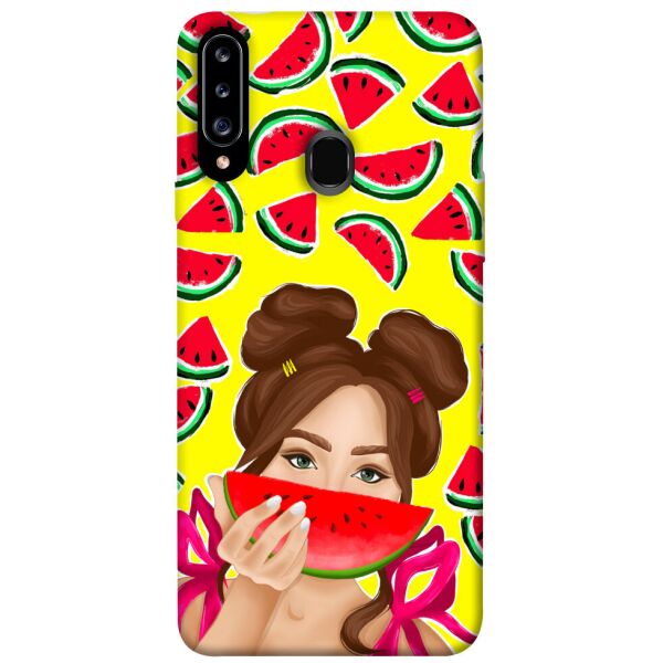 

Чехол itsPrint Watermelon girl для Samsung Galaxy A20s