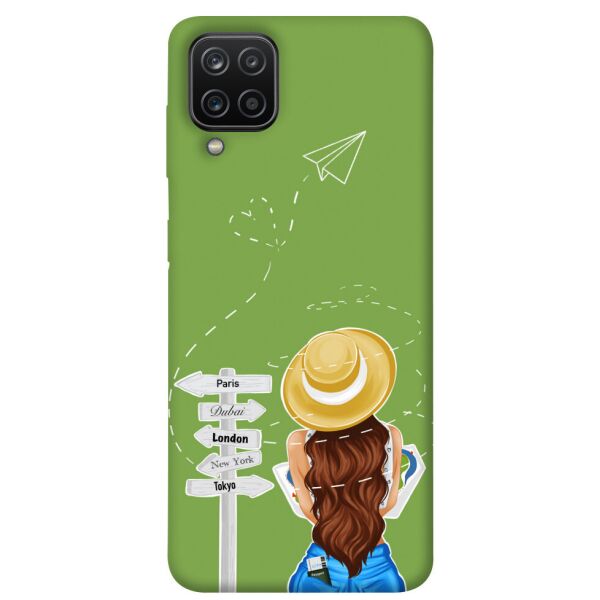 

Чехол itsPrint Travel girl для Samsung Galaxy A12