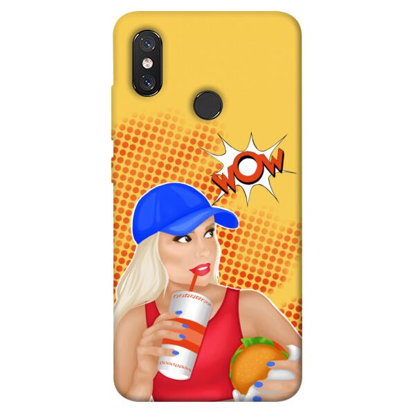 

Чехол itsPrint Wow burger для Xiaomi Mi 8