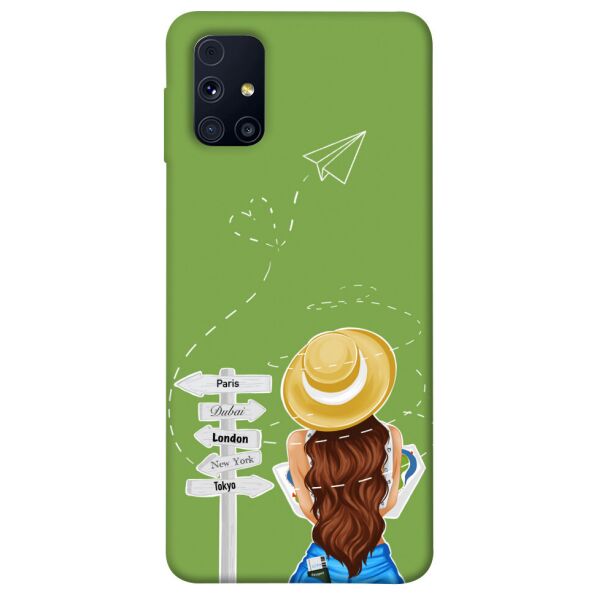 

Чехол itsPrint Travel girl для Samsung Galaxy M31s