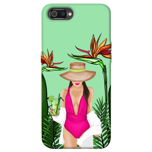 

Чехол itsPrint Tropical girl для Realme C2