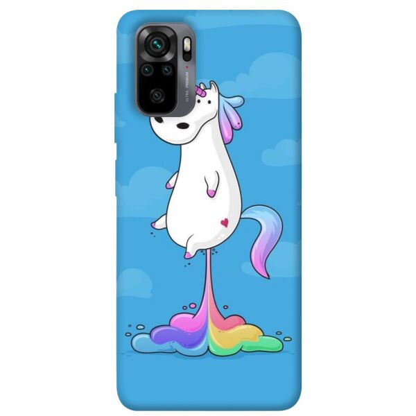 

Чехол itsPrint Единорог с радугой 2 для Xiaomi Redmi Note 10