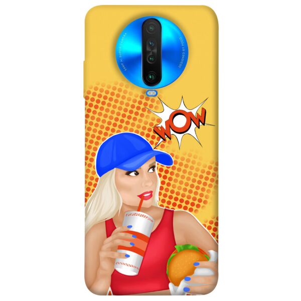

Чехол itsPrint Wow burger для Xiaomi Poco X2