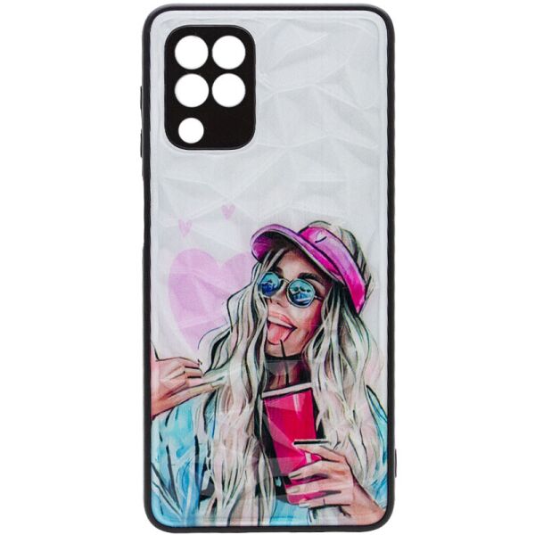 

TPU+PC чехол Prisma Ladies для Samsung Galaxy M32 Cocktail