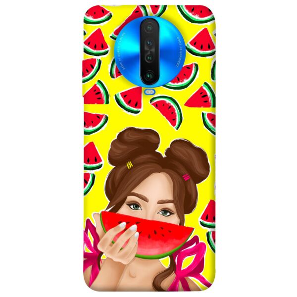 

Чехол itsPrint Watermelon girl для Xiaomi Poco X2